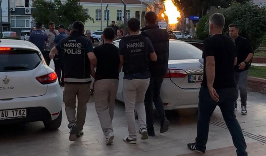 Aydın’da uyuşturucu operasyonu 6 şüpheli tutuklandı