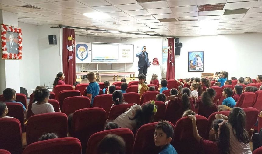 Yedi Eylül İlkokulu’nda Afet Farkındalık eğitimi