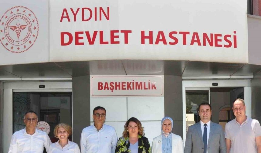 Aydın Devlet Hastanesi’nde bayramlaşma töreni düzenlendi