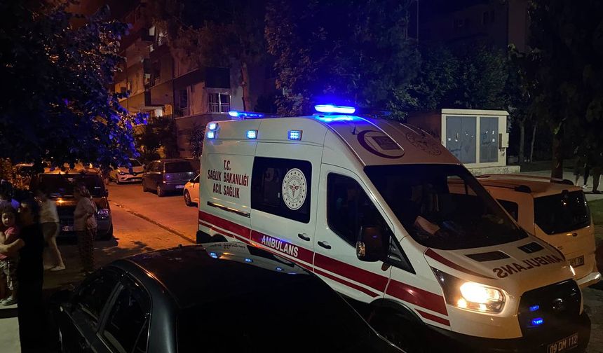 Aydın’da çıkan yangında 1 kadın dumandan etkilendi