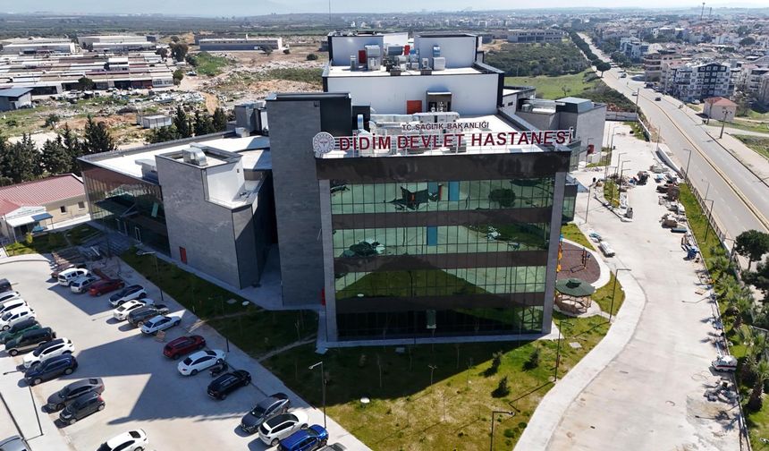 Didim Devlet Hastanesi hizmete açılıyor