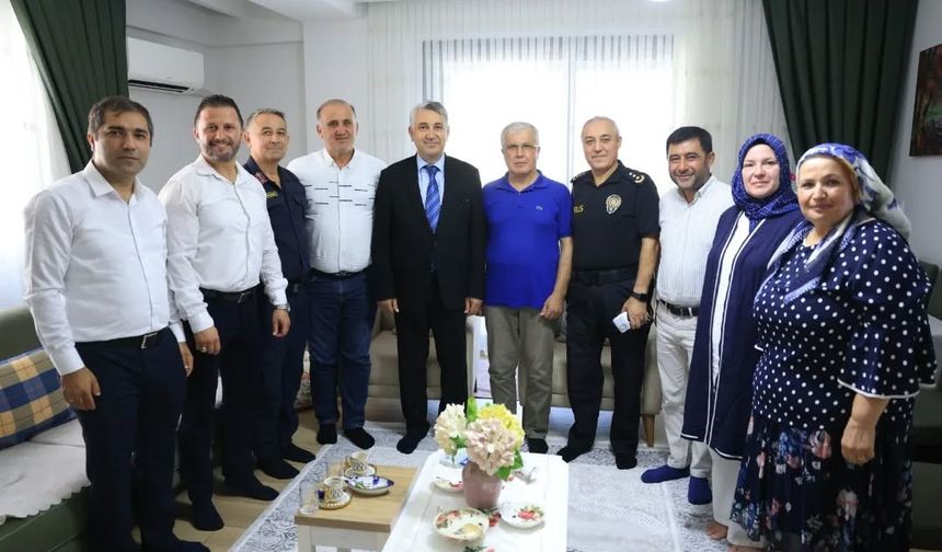İncirliova protokolü gazi Çalışkan’ı unutmadı