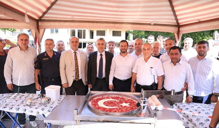 Başkan Kaya’dan Ay Yıldızlı Aşure hayrı