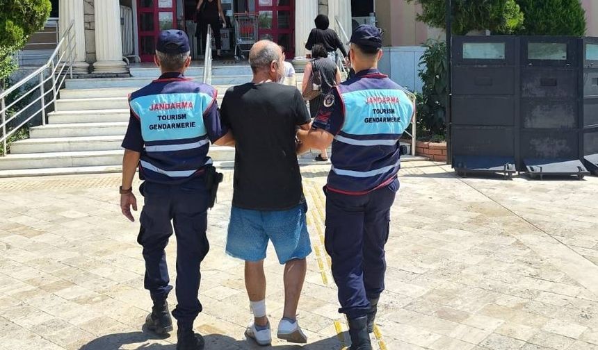 Hakkında 7 yıl 6 ay hapis cezası bulunan şahıs jandarmaya takıldı