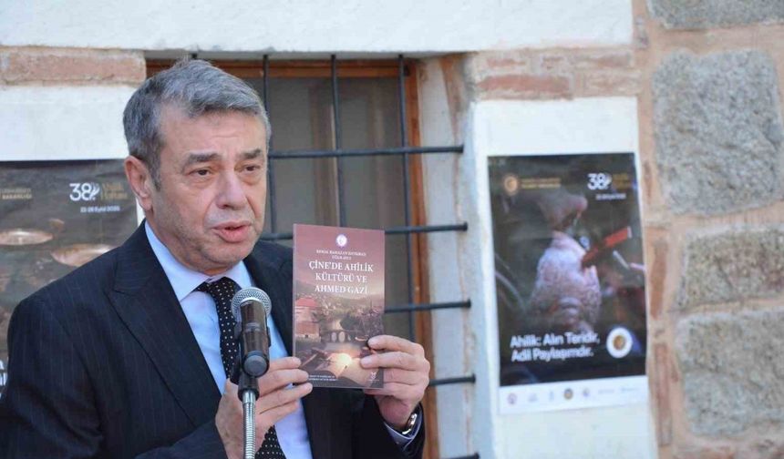 Başkan Künkcü, ahilik kültürünü kitapla geleceğe taşıdı