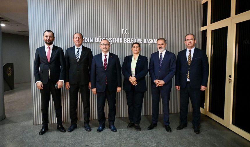 Aydın’a ulaşım yatırımları için üst düzey ziyaret