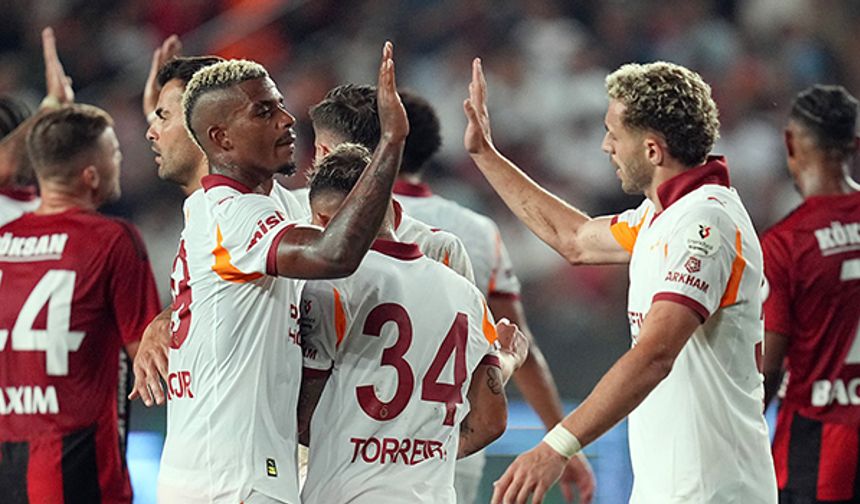 Galatasaray, Frankfurt deplasmanında farklı mağlup