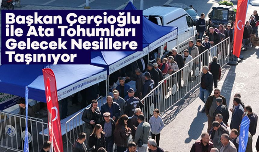Koçarlı’da Kışlık Fide Dağıtımına Vatandaşlardan Yoğun İlgi
