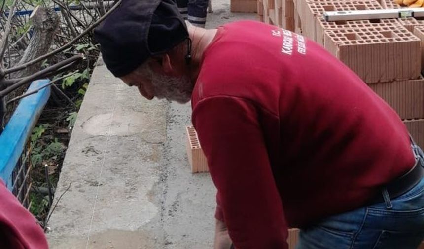 Bahçeköy Mahallesi’nde dernek alanı yenileniyor