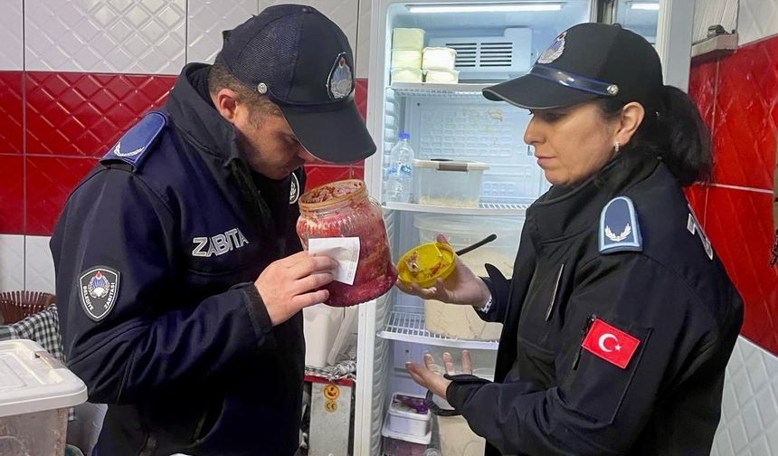 Çine'de pide ve ızgara salonları denetlendi