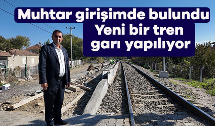 Aydın'a yeni bir tren garı yapılıyor