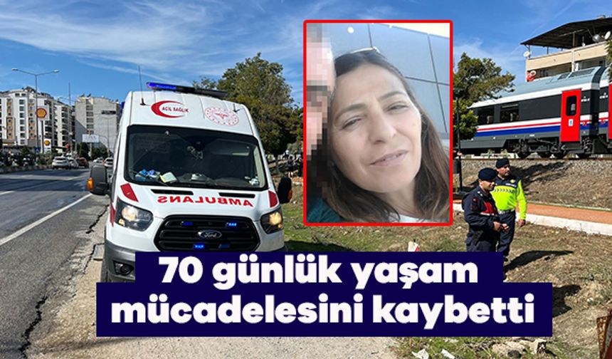Tren kazasında yaralanan Polat hayatını kaybetti