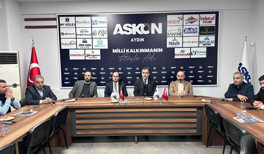 AK Parti Aydın İl Başkanı Erdem, Sivil Dayanışma Platformu üyeleriyle buluştu