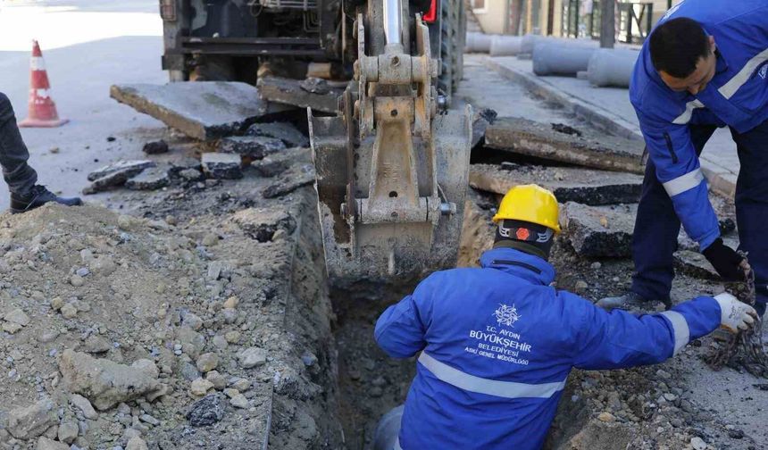 Aydın Büyükşehir’den Kuşadası’na Güçlü Altyapı Yatırımı