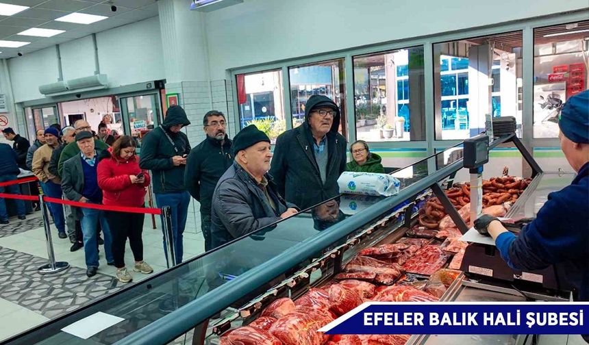 Başkan Çerçioğlu uygun fiyata kaliteli ürünleri vatandaşlarla buluşturuyor