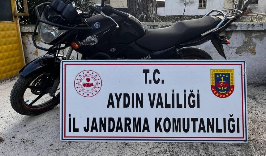 Didim'de çalınan motosiklet, 7 yıl sonra bulundu
