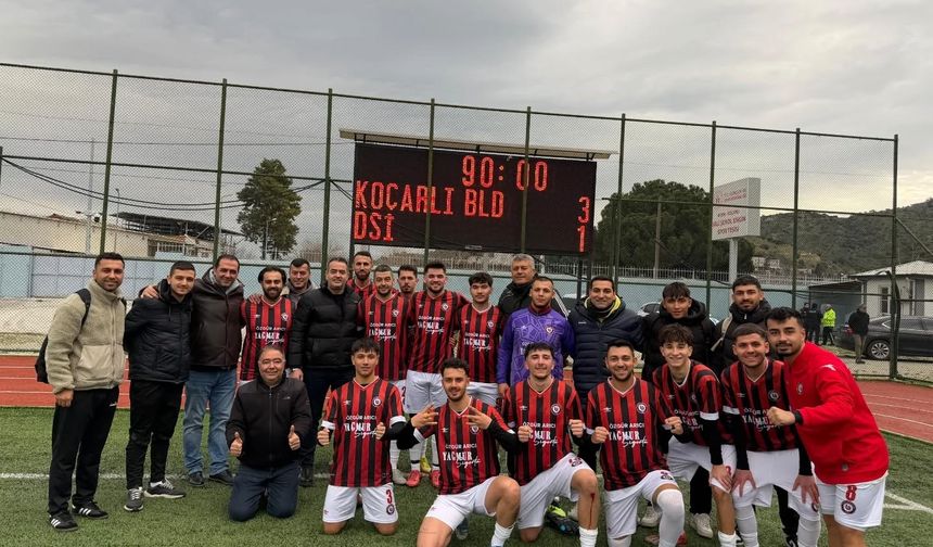 Koçarlı Belediyespor 10'da 10 yaptı