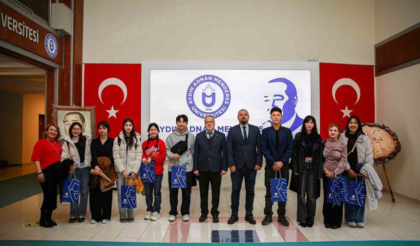 ADÜ Rektörü Kent, Tayvan Veteriner hekimlik öğrencilerini ağırladı