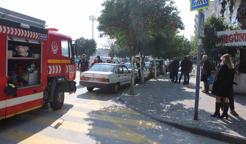 'Araçtan duman çıkıyor' ihbarı ekipleri harekete geçirdi