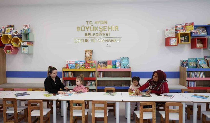 Aydın Büyükşehir Belediyesi'nden Aydın Şehir Hastanesi'ne Çocuk Kütüphanesi