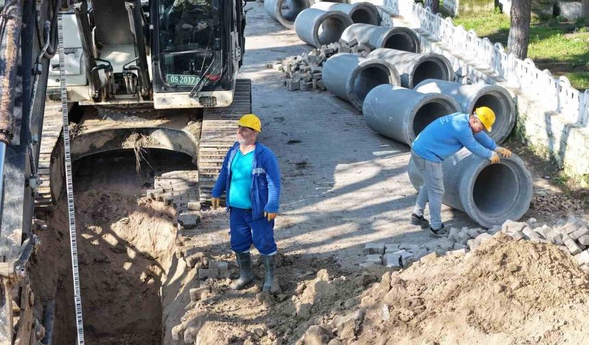 Aydın Büyükşehir'den İncirliova'ya altyapı yatırımı