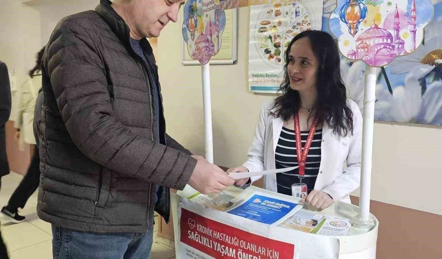 Aydın Devlet Hastanesi'nden Ramazan'da sağlık hamlesi