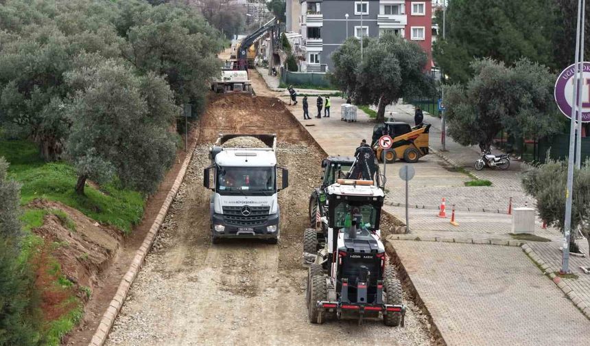 Aydın'da 400 milyon liralık yol yatırımında ilk kazma vuruldu