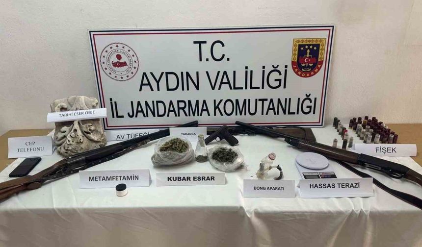 Aydın'da narkotik operasyonu