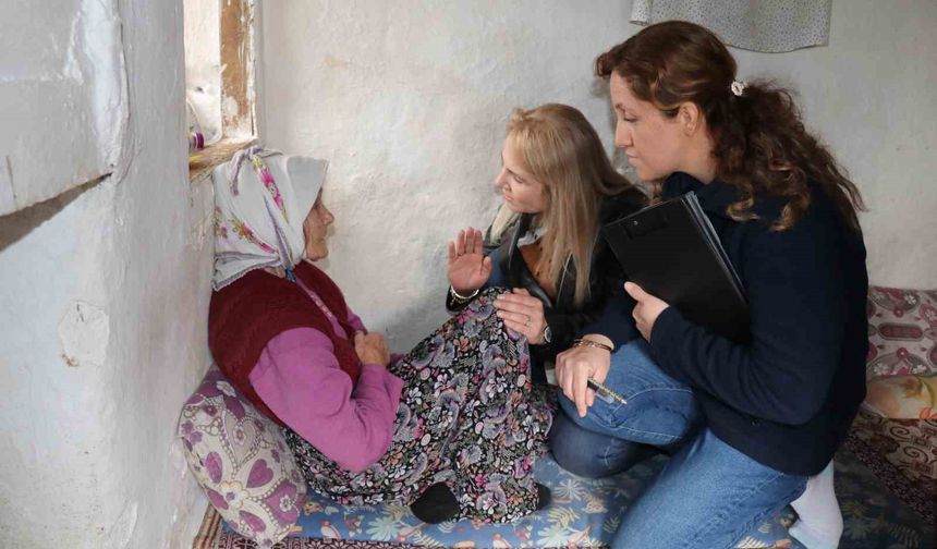 Bozdoğan Belediyesi, hasta ve bakıma muhtaç vatandaşları yalnız bırakmıyor