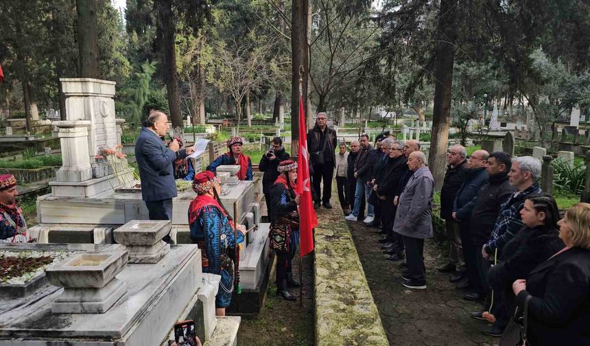 Demirci Mehmet Efe Nazilli'deki mezarı başında anıldı