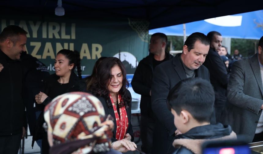 Aydın’da binlerce kişi iftar sofrasında buluştu