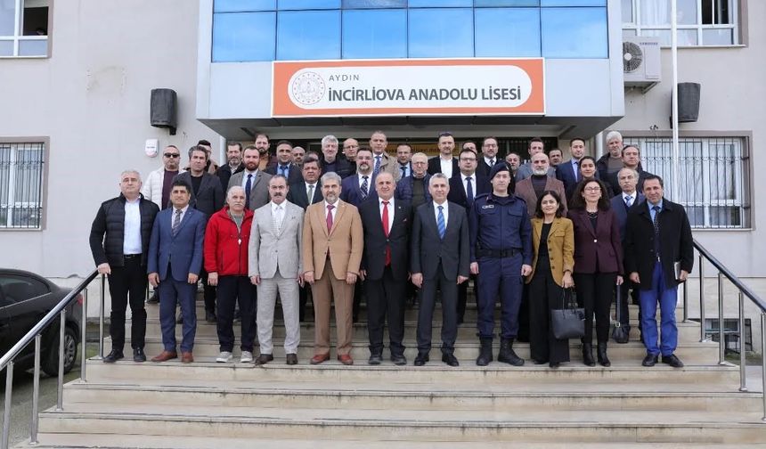 İncirliova'da ikinci dönem eğitim tedbirleri masaya yatırıldı
