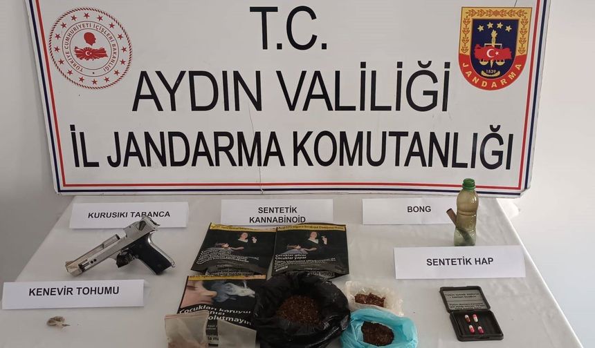 İncirliova'da uyuşturucu operasyonu