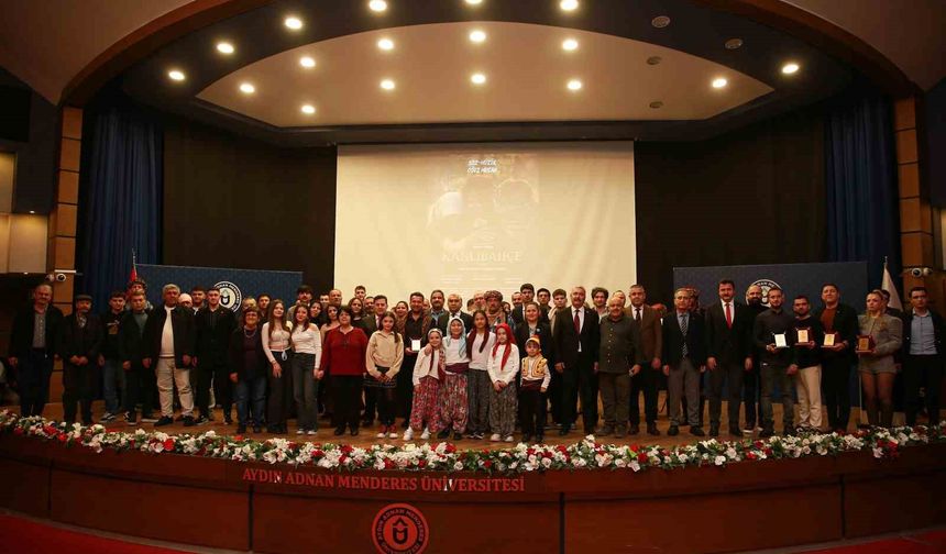 'Kanlıbahçe' filminin ilk gösterimi ADÜ'de gerçekleştirildi