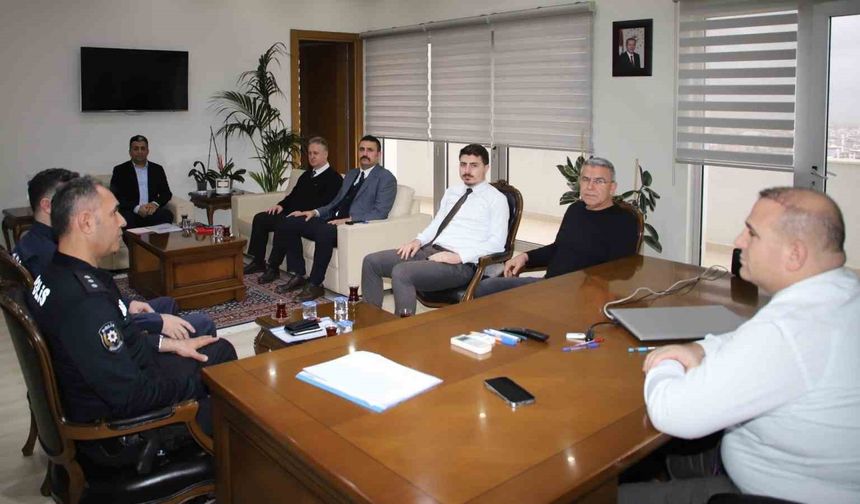 Köşk'te Afet Müdahale Planı toplantısı yapıldı