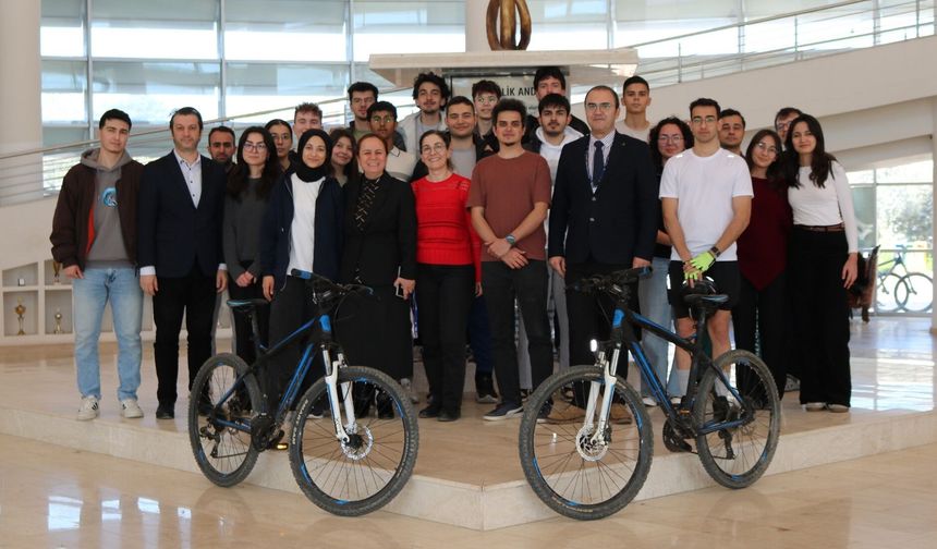 ADÜ'de bisiklet turu düzenlendi