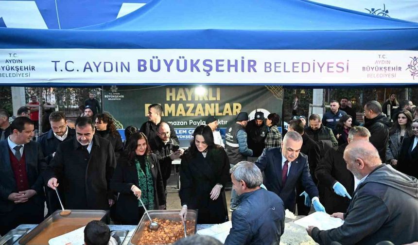 Başkan Çerçioğlu, Büyükşehir Belediyesi ve ASKİ personelleri ile iftar sofrasında buluştu