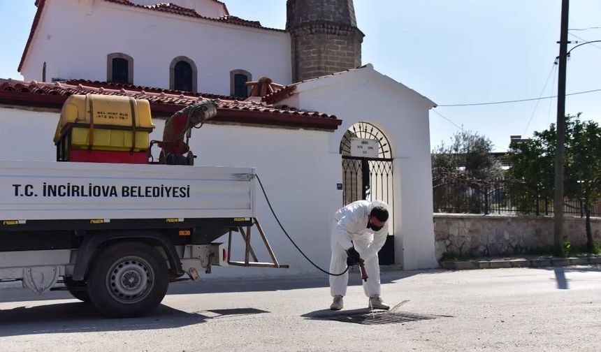 İncirliova'da sinekle mücadele başladı