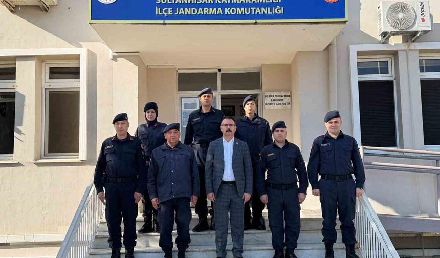 Kaymakam Ateş, İlçe Jandarma personeliyle buluştu
