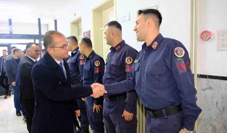 Kuyucak'ta bayramda güvenlik güçleri unutulmadı