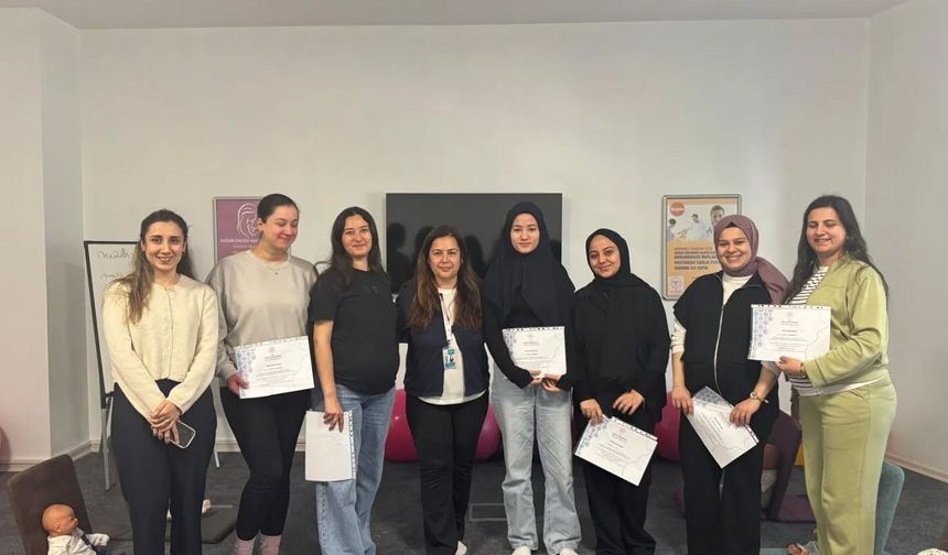 Nazilli'de anne adaylarına 'Gebe Okulu' desteği