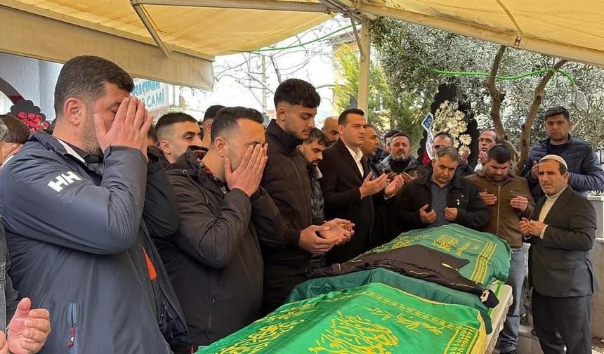 Silahlı saldırı sonucu hayatlarını kaybeden kardeşler son yolculuğuna uğurlandı