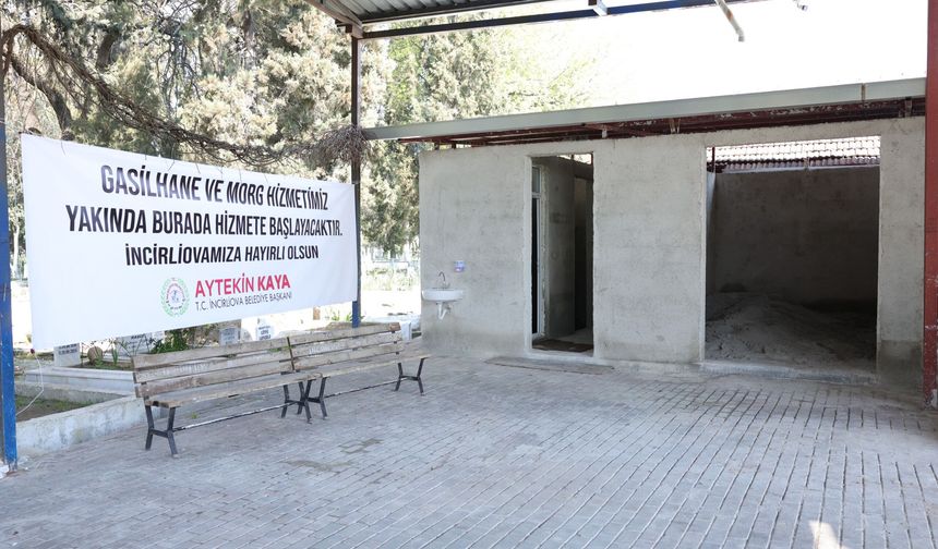 İncirliova’ya Yeni Gasilhane ve Morg Yatırımı