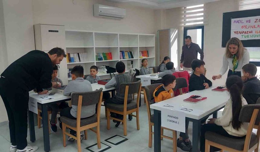 Yenipazar'da minik zihinler yarıştı, şampiyonlar belli oldu