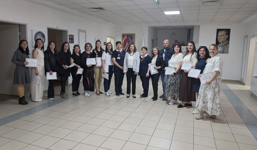 ADÜ Hastanesi'nde ameliyathane hemşirelerine sertifikalı eğitim