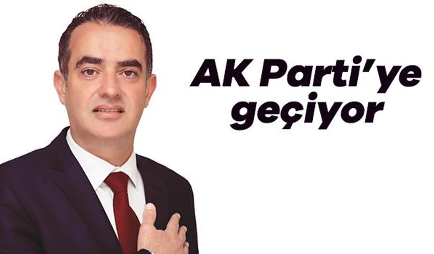 Başkan Arıcı, AK Parti'ye geçiyor