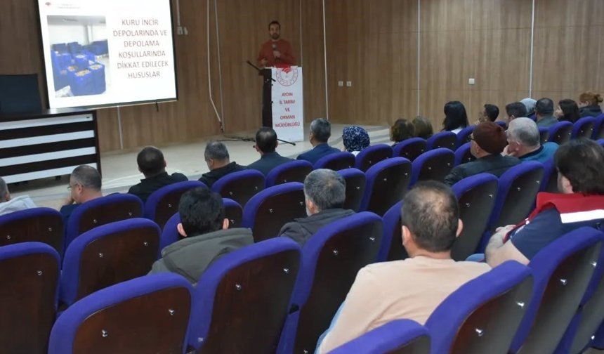 Aydın'da incirde 44 günlük eğitim maratonu tamamlandı