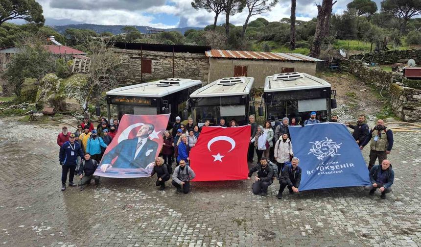 Aydın'da trekking etkinlikleri hız kesmeden sürüyor
