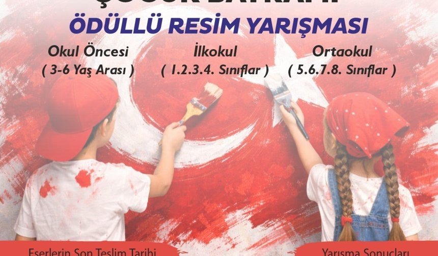 Başkan Çerçioğlu'ndan 23 Nisan Temalı ödüllü resim yarışması