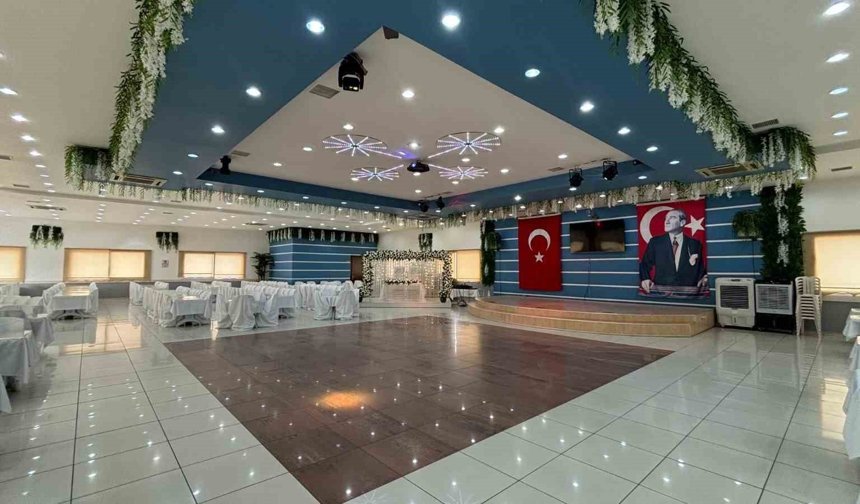 Bozdoğan'da Düğün Salonu yenilendi